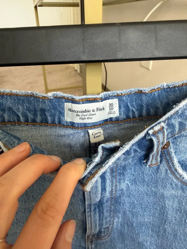 Abercrombie The Dad Shorts High-Rise Curve Love - Image 2