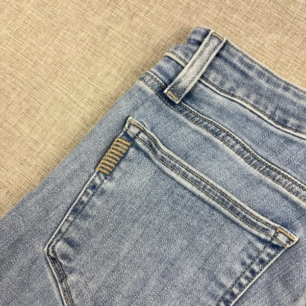 Paige Skyline Skinny Jeans Womens 27 Light Wash Blue Mid Rise Stretch Denim - Image 10