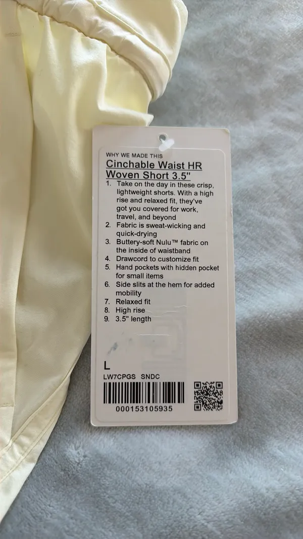 Lululemon NWT Shorts - Image 3