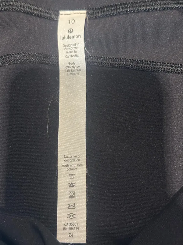 Lululemon Time To Sweat Crop 23" - Image 3