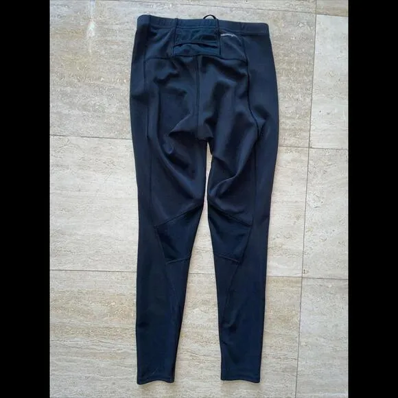 NEW BALANCE Black Capri Leggings S Womens‎ Workout Spandex Mesh Back - Image 3