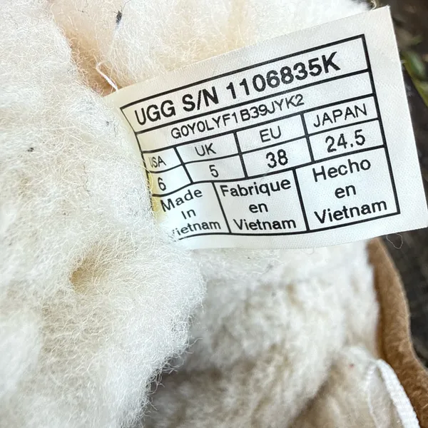 New Womens UGG Carter Chestnut Snow Winter Rain Sheepskin women Boots size 6 - Image 7
