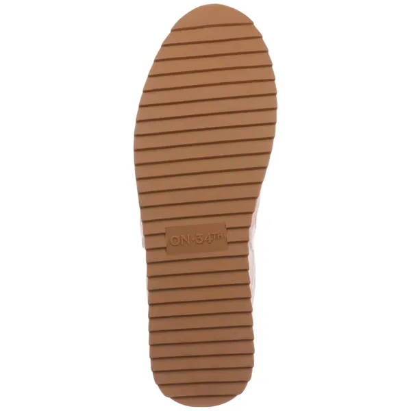 NWT On 34th Womens Madisonn Colorblock Sneakers 10020078700 Tan / Pink / Bone 5M - Image 2
