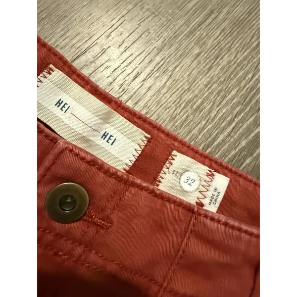 HEI HEI Jeans Women's‎ 32 Red Dark Wash Pants Size undefined - Image 2