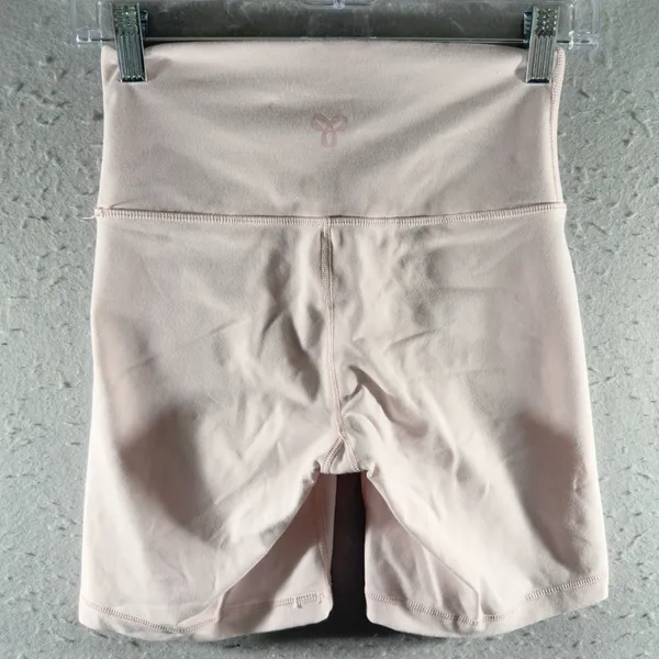 3073 | Tna Aritzia High Waisted Athletic Biker Shorts Light Pink Women S - Image 2