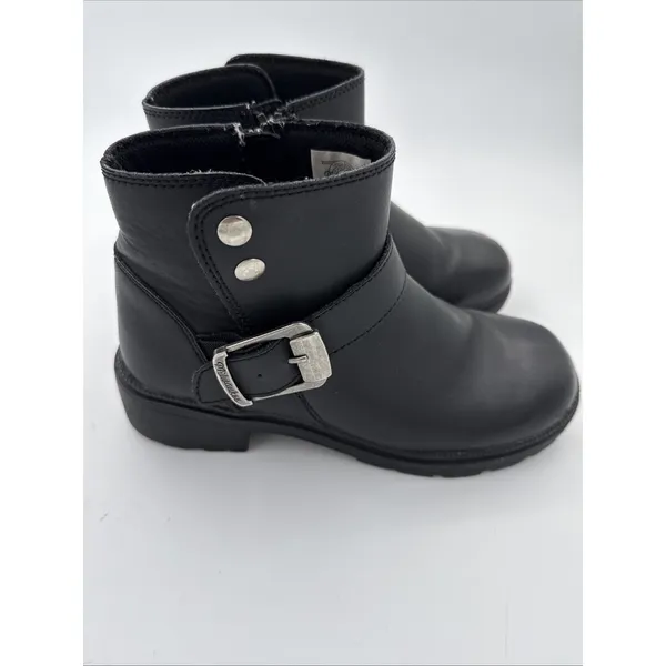 Milwaukee Motorcycle Clothing Co. Women's Black Capri MB254 Riding Boots Size 9C - Image 6