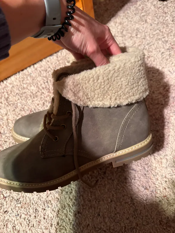 Dress Boots Brown Size 9 - Image 3