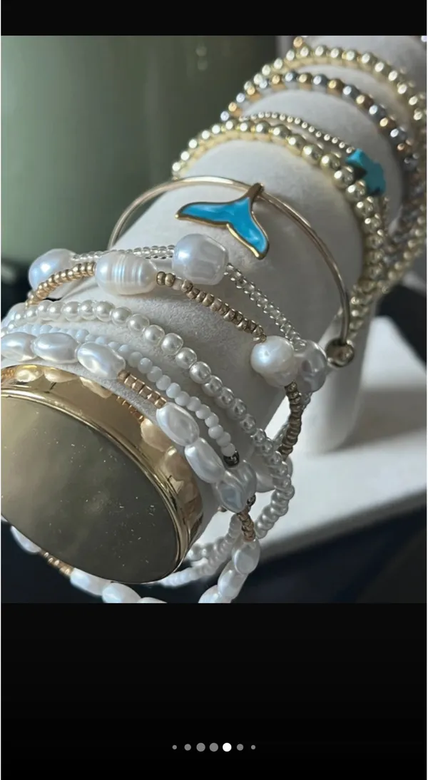 Anthropologie (1) filled bracelets - Image 10