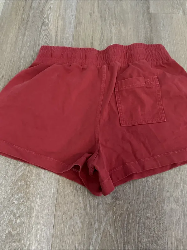 CALIA by Carrie Underwood Red Casual Drawstring Shorts - Image 4