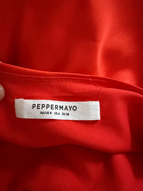 Peppermayo Maxi Dress Satin - Image 4