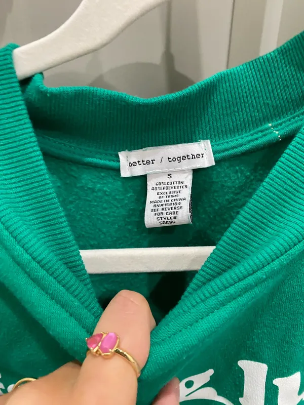 Green Crewneck - Image 2