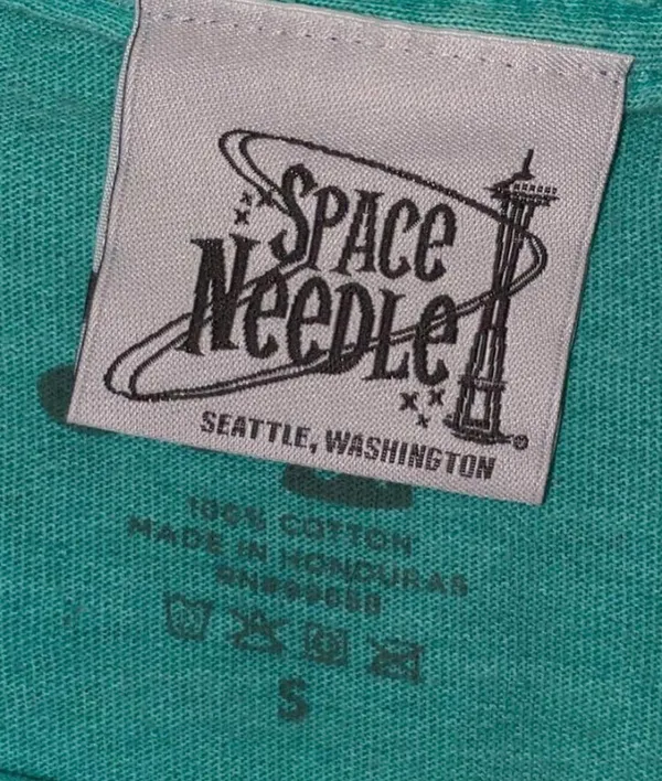 Seattle Space Needle Longsleeve Blue - Image 5