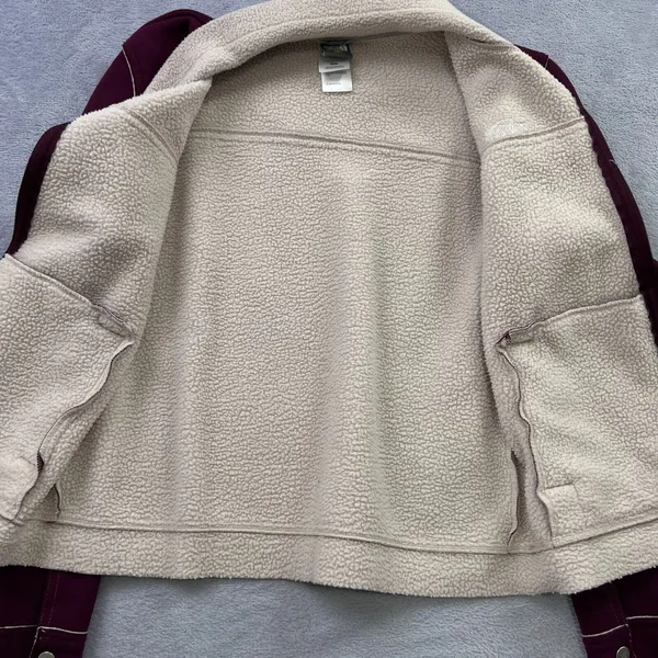 The North Face Womens Medium A5 Series Kanten Sherpa Shearling‎ Bomber Jacket - Image 10