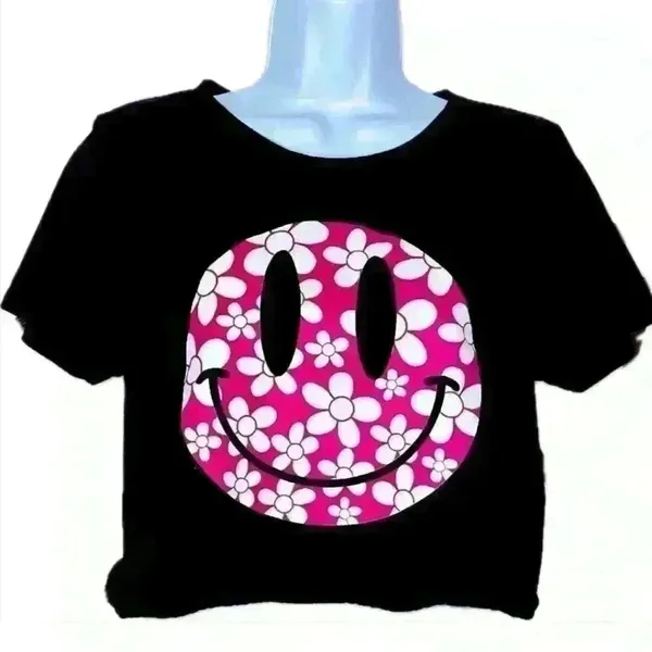 Altar'd State Smiley face crop top (C6) - Image 2