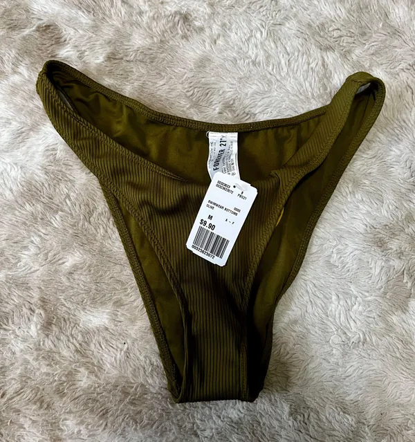 NWT Forever21 Ribbed Bikini Bottoms - Image 2