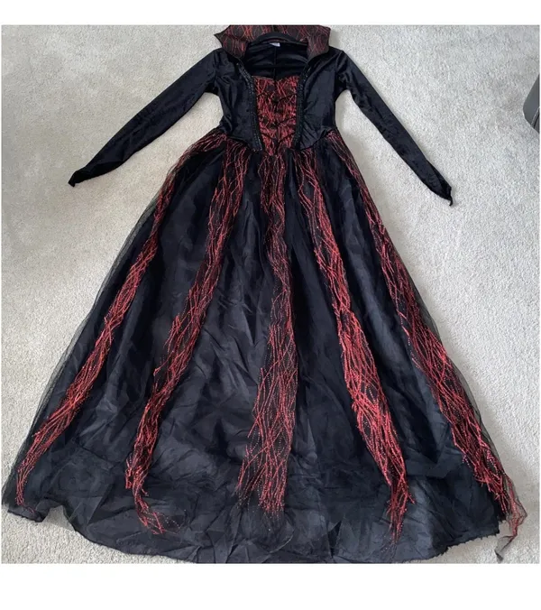 Spirit Halloween Queen Of The Underworld Whimsigoth Costume Adult Small 4-6 - Image 15