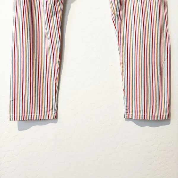 Roller Rabbit Party Stripe Pants Medium Pima Cotton DopamineDressing Cozy Preppy - Image 8