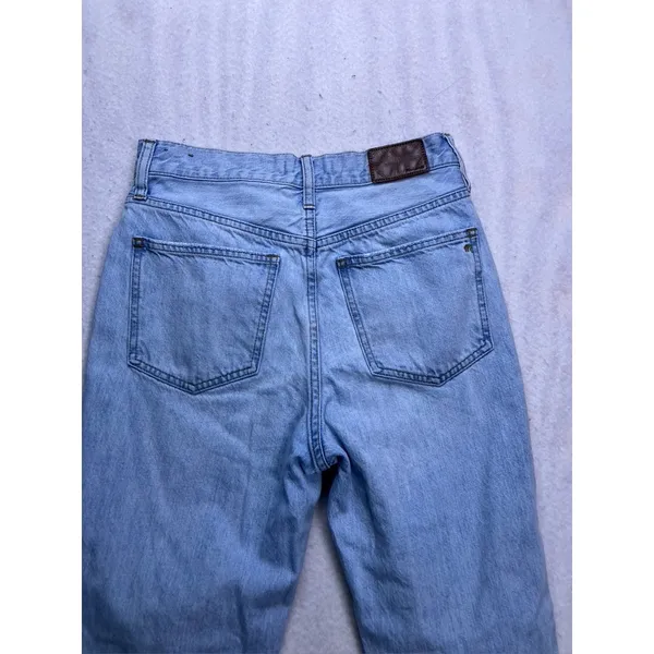 Madewell The Perfect Vintage Jean‎ Women 26 Blue High Rise Straight Leg Denim - Image 11