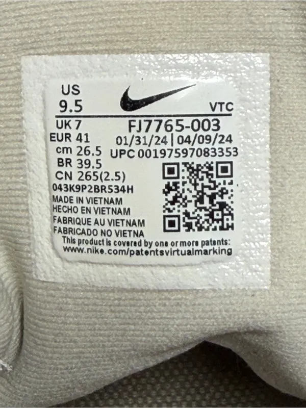 Nike Journey Run Women's Sneakers FJ7765-003 Phantom/Neutral Olive-Sail Size 9.5 - Image 4