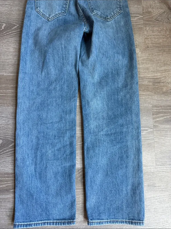 Aritzia Denim Forum The Arlo High Rise Straight 28L Jeans 25 - Image 10