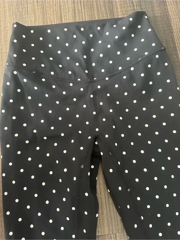 ACTA X Halle Collab Polka Dot Leggings - Size Small - Image 3