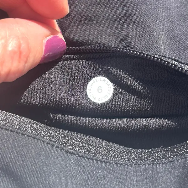 Lululemon Pace Rival Mid Rise Skirt Athletic Skort Black 6 - Image 5