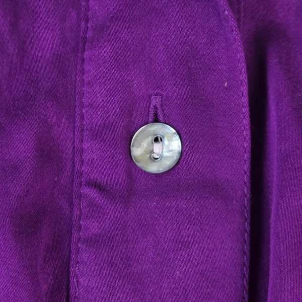 J. Jill Purple Soft Luxe Dolman Sleeve Button Front Blouse Medium WTP337251 - Image 5