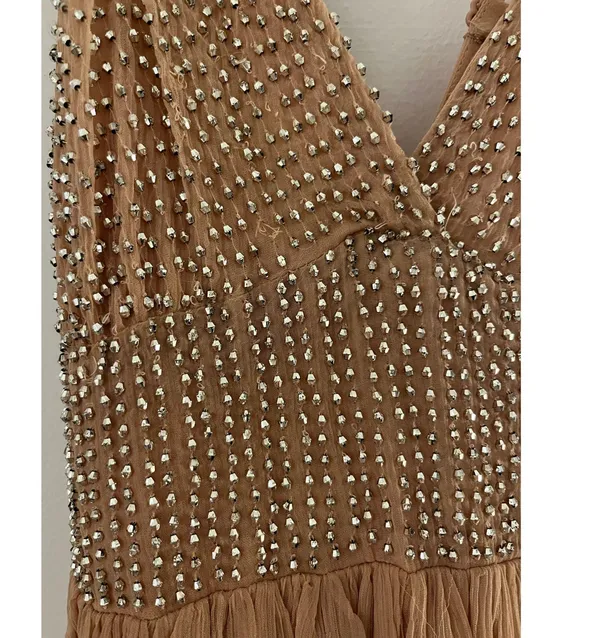 Free People Like A Diamond Beaded Dress - Size 6 - Image 7