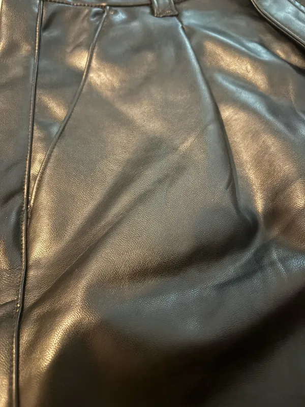 Abercrombie Leather Shorts Vegan - Image 6