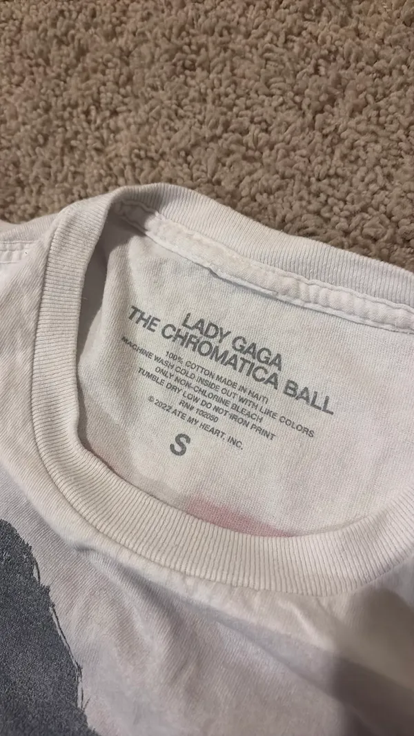 Lady Gaga The Chromatica Ball Tour T-Shirt - Image 3