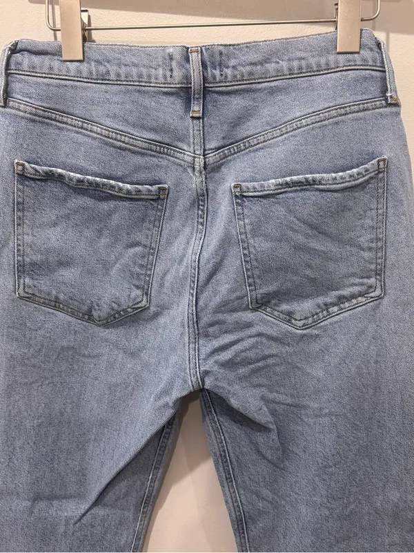 Agolde Sz 28 Riley Straight Crop Jeans Vtg Feel - Image 6