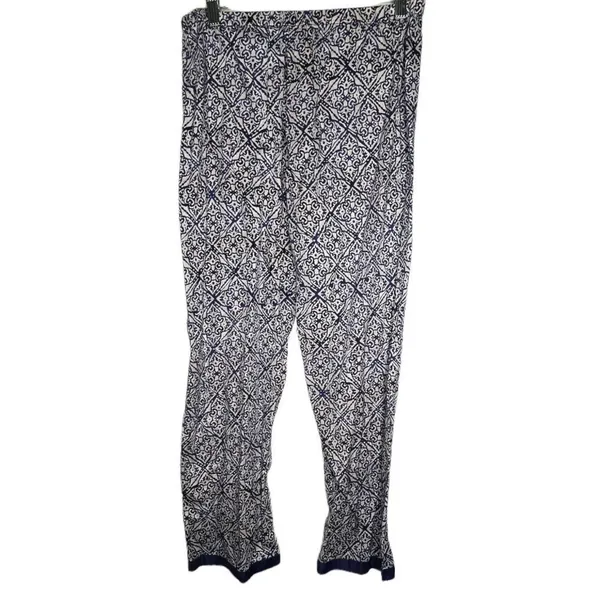 Oscar de la Renta Two Piece Pajama‎ Set White - Image 8