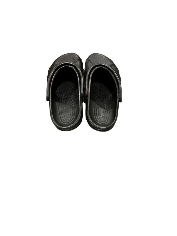 CROCS Classic Clogs Unisex 9-11 Black Slip On Comfort Casual - Image 4
