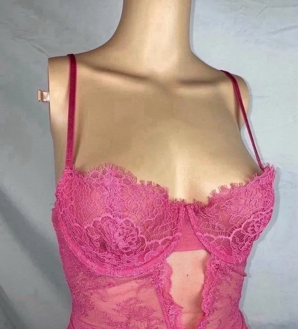 Victoria's Secret Lace Lingerie Bodysuit - Image 2