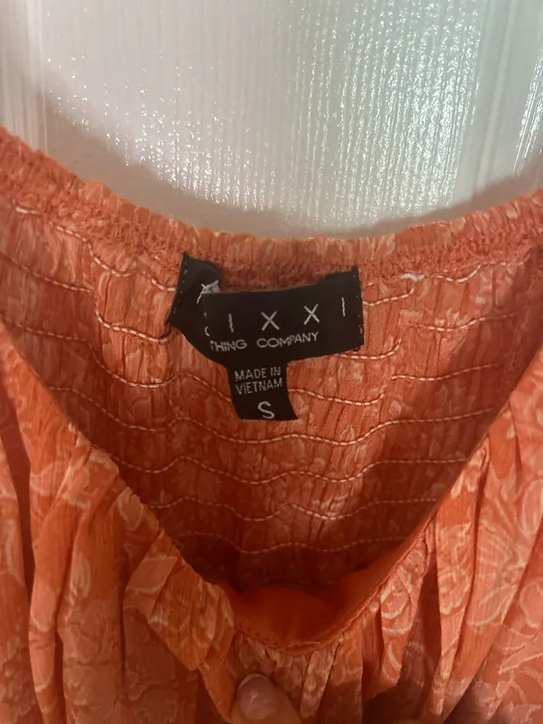 Free people inspired orange mini dress - Image 3