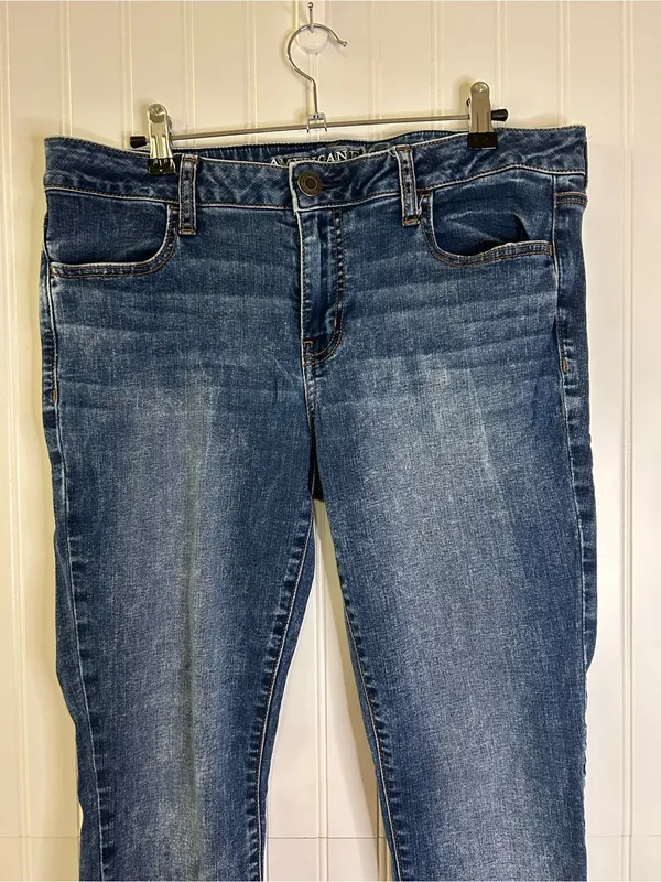 American Eagle Outfitters Women's Super Stretch Jeggings Size 14 - Image 2