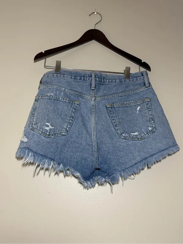 Agolde Parker Cut-Off Shorts Swapmeet - Image 6