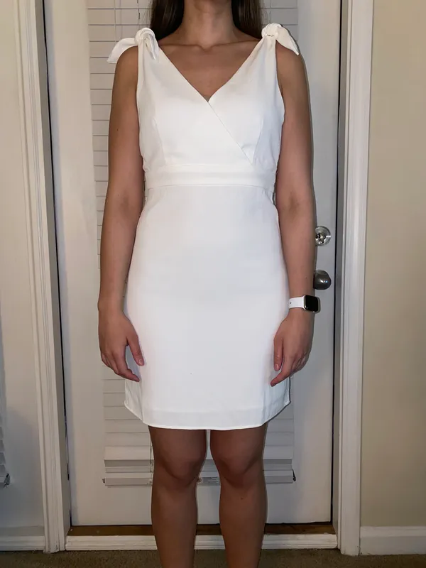 White Dress Size M - Image 3