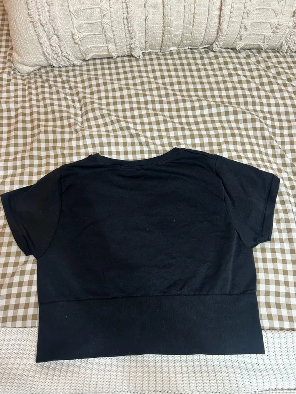 Aerie OFFLINE Seamless by Cropped T-Shirt - Image 4