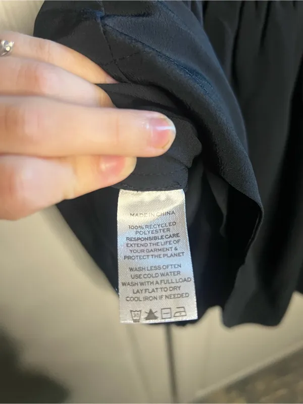 NWT Hill House Home Athena Nap Dress Black XS - Image 11