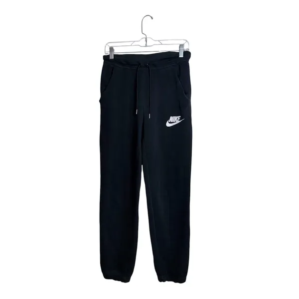 Nike Sportswear Club Fleece Jogger Sweatpants Black Logo Mid-rise - Image 2