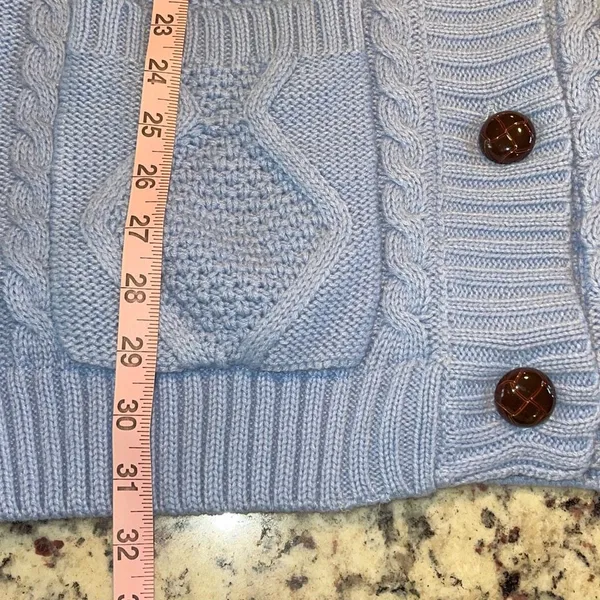 Women's Cardigan Sweater Knit Double Pocket Long Sleeve Hooded‎ Cardigan Outwear - Image 9