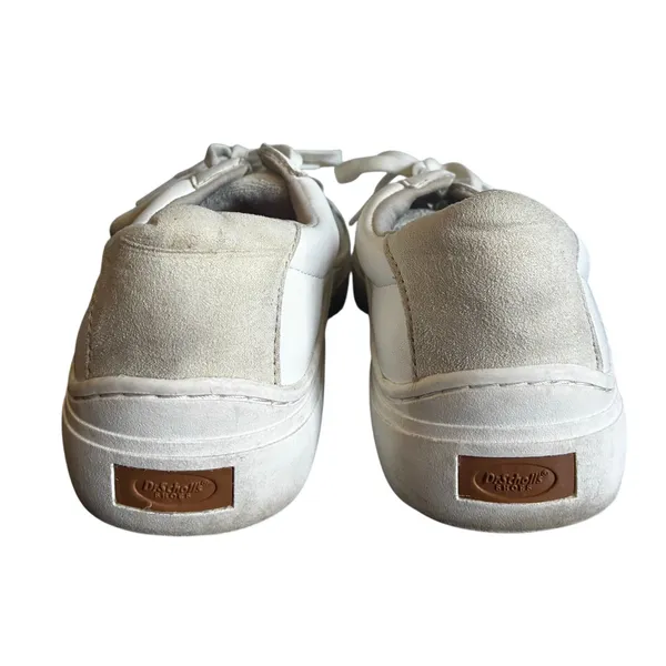 Dr. Scholl's Women's Time Off White Sneakers Size 8.5M Faux Leather - Image 4