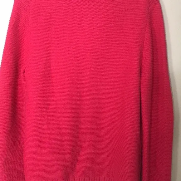 J. Crew Classic mock Turtleneck Sweater Size Medium Cotton merino wool blend - Image 11