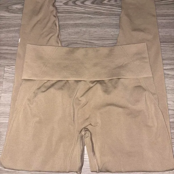 Oner Active “Chestnut Brown” Effortless Seamless High Rise Leggings - Image 3