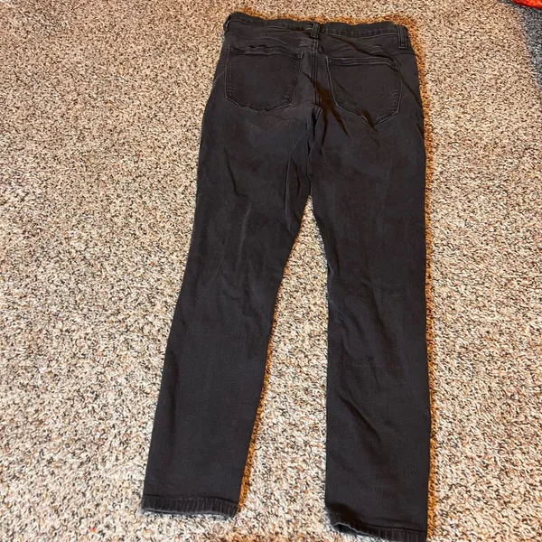 J.Crew‎ Womens 9" High Rise Skinny Jeans Black Wash Style AG727 HO20 - Image 8