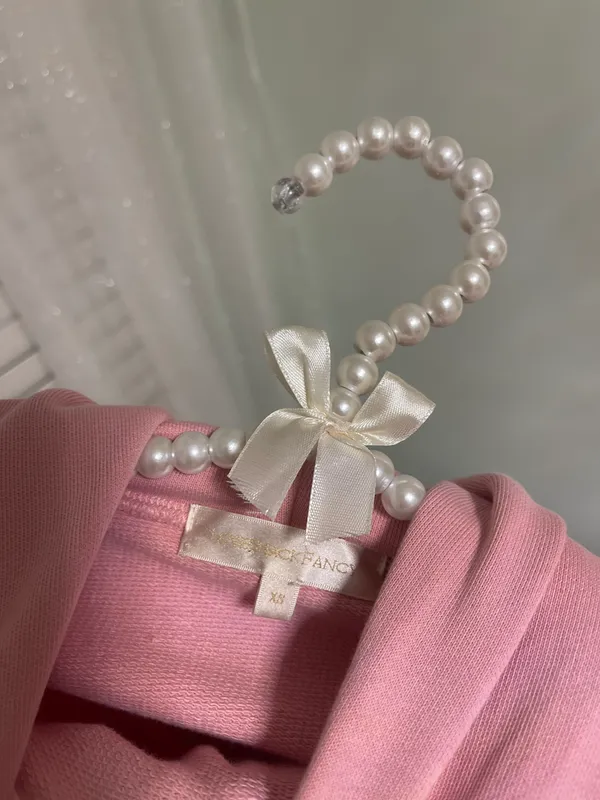 Loveshackfancy Pink Hoodie - Image 5