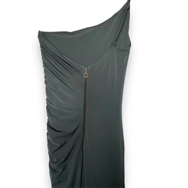 Nookie‎ Aria One Shoulder Gown in Khaki - Image 7