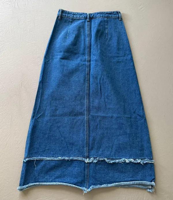 SheIn Denim Maxi Skirt - Image 2