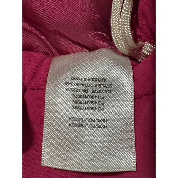 Aritzia Wilfred Paperbag Pants Fuchsia Drawstring High Rise Small - Image 11